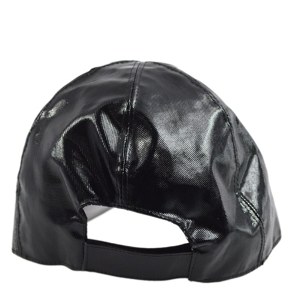 Chanel Sport Line Cap Hat Black #M Small Good - Picture 3 of 12